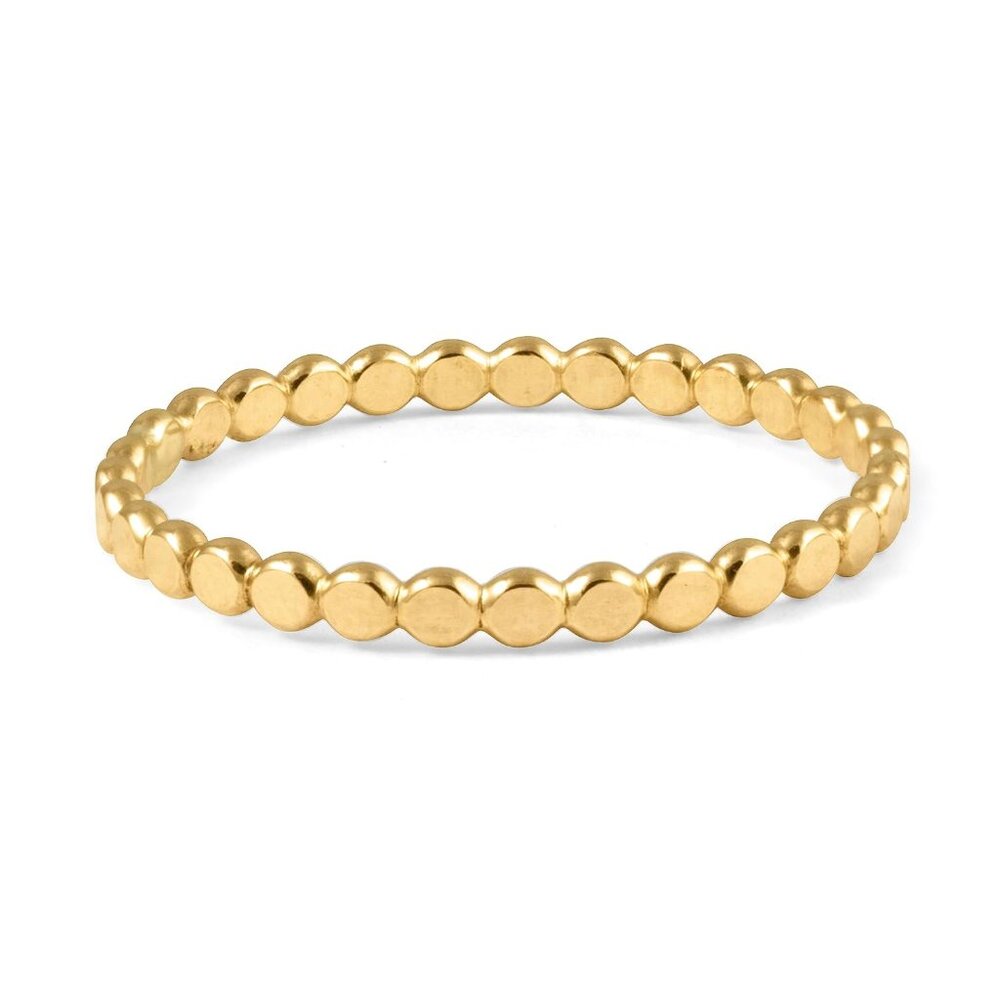 Women Dainty14k Gold Filled Non-Tarnish Simple & Minimalist Gold Ring